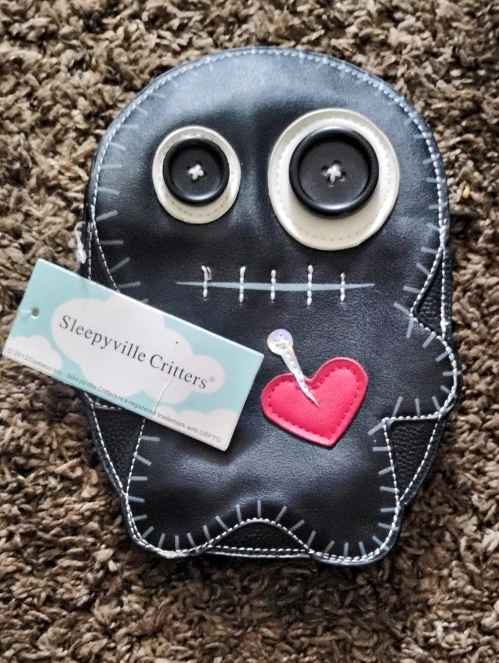 Sleepyville Critters Stitched Voodoo Doll Crossbody Bag
